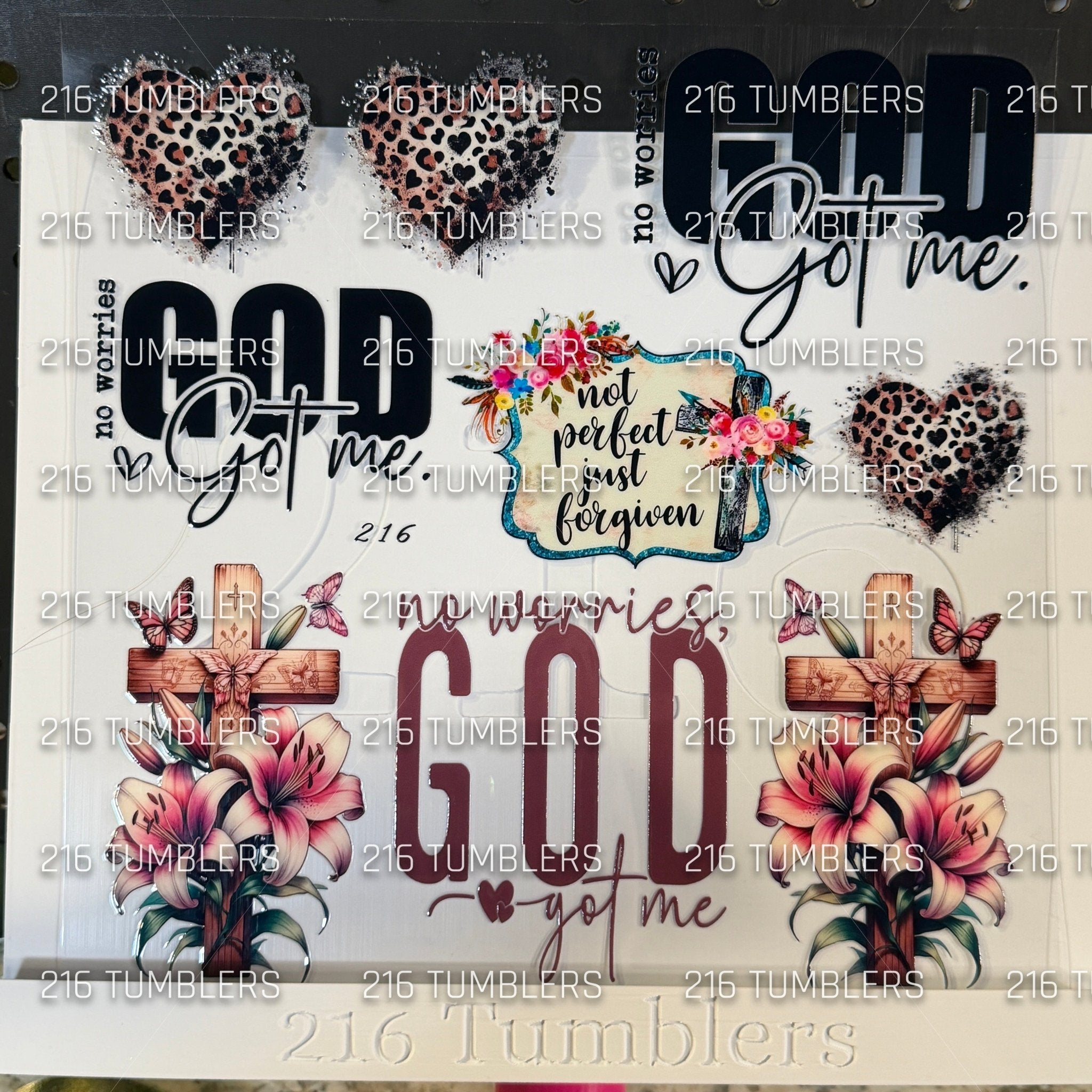 1093 GOD GOT ME - 216 Tumblers