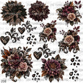 1229 BEAUTY IN DARKNESS FLORALS