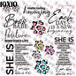 352 SHE IS WORD SHEET