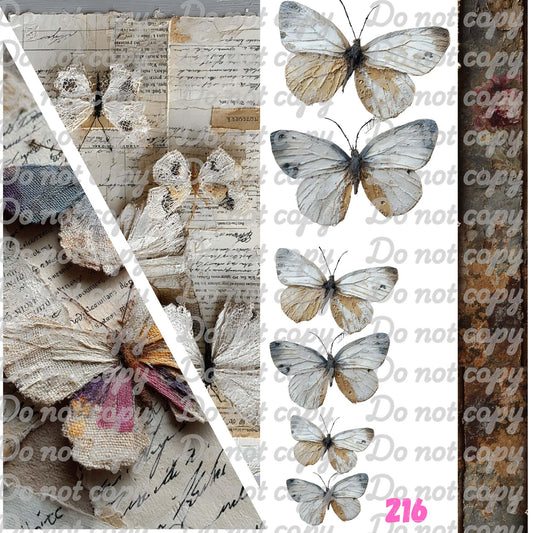 582 FLUTTERING ELEGANCE
