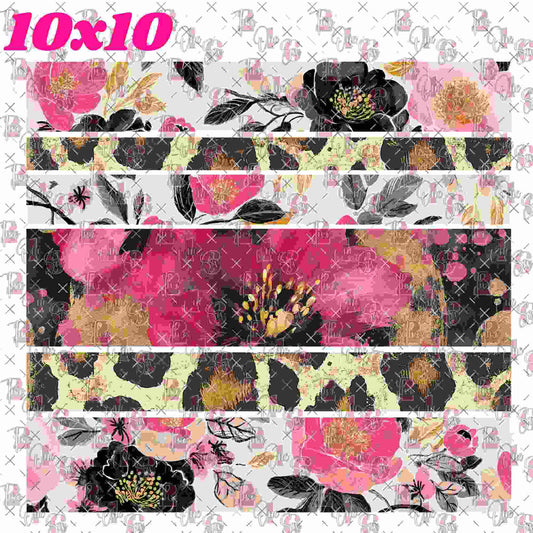 10X10 - 114 Band Sheet - 216 Tumblers