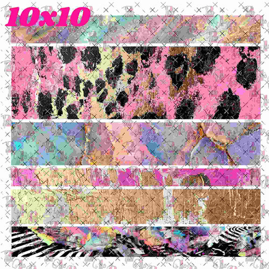 10X10 - 116 Band Sheet - 216 Tumblers