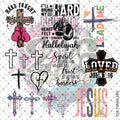 10X10 - 122 Faith Based - 216 Tumblers
