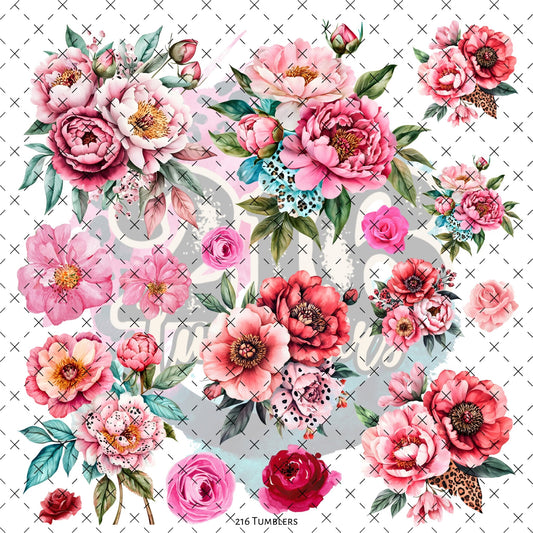 10X10 - 137 Pretty in Pink - 216 Tumblers