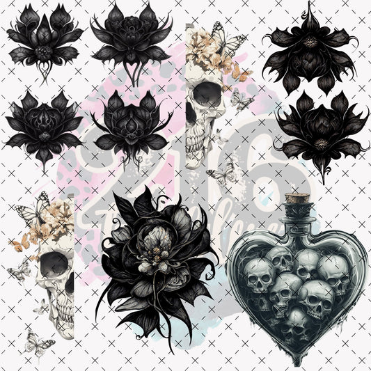 10X10 - 159 DARK BEUATY - 216 Tumblers