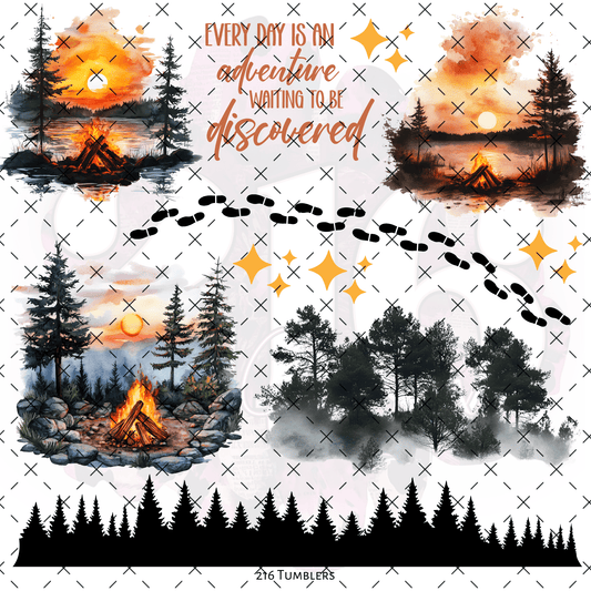 10X10 - 196 ADVENTURE TIME - 216 Tumblers