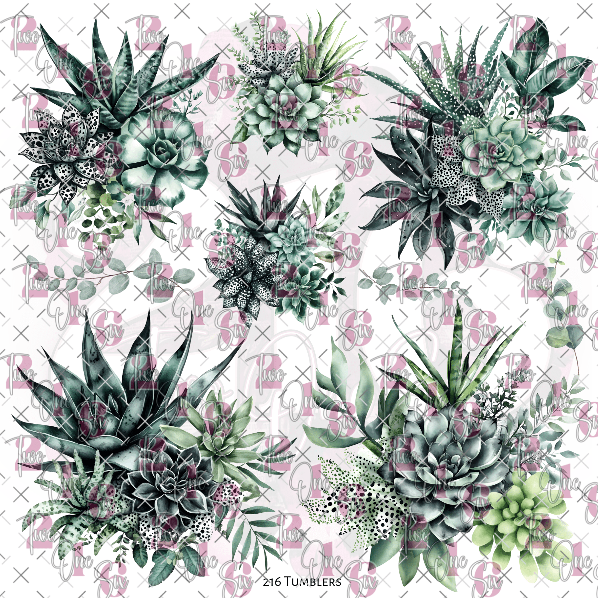 10X10 - 200 PRICKLY OZ - 216 Tumblers