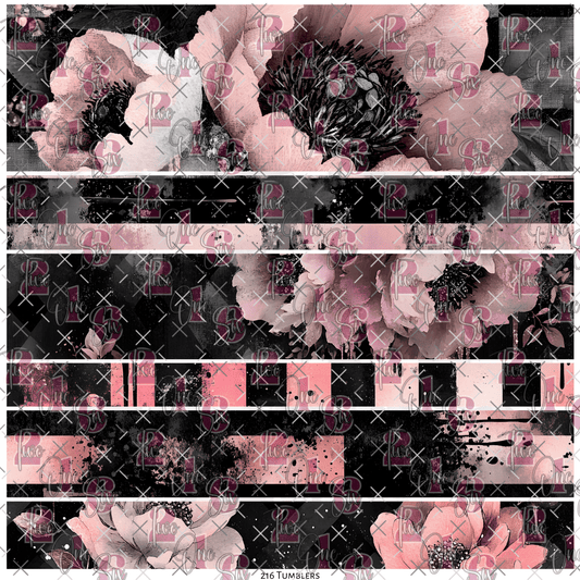 10X10 - 215 GRUNGE FANTASY BAND - 216 Tumblers