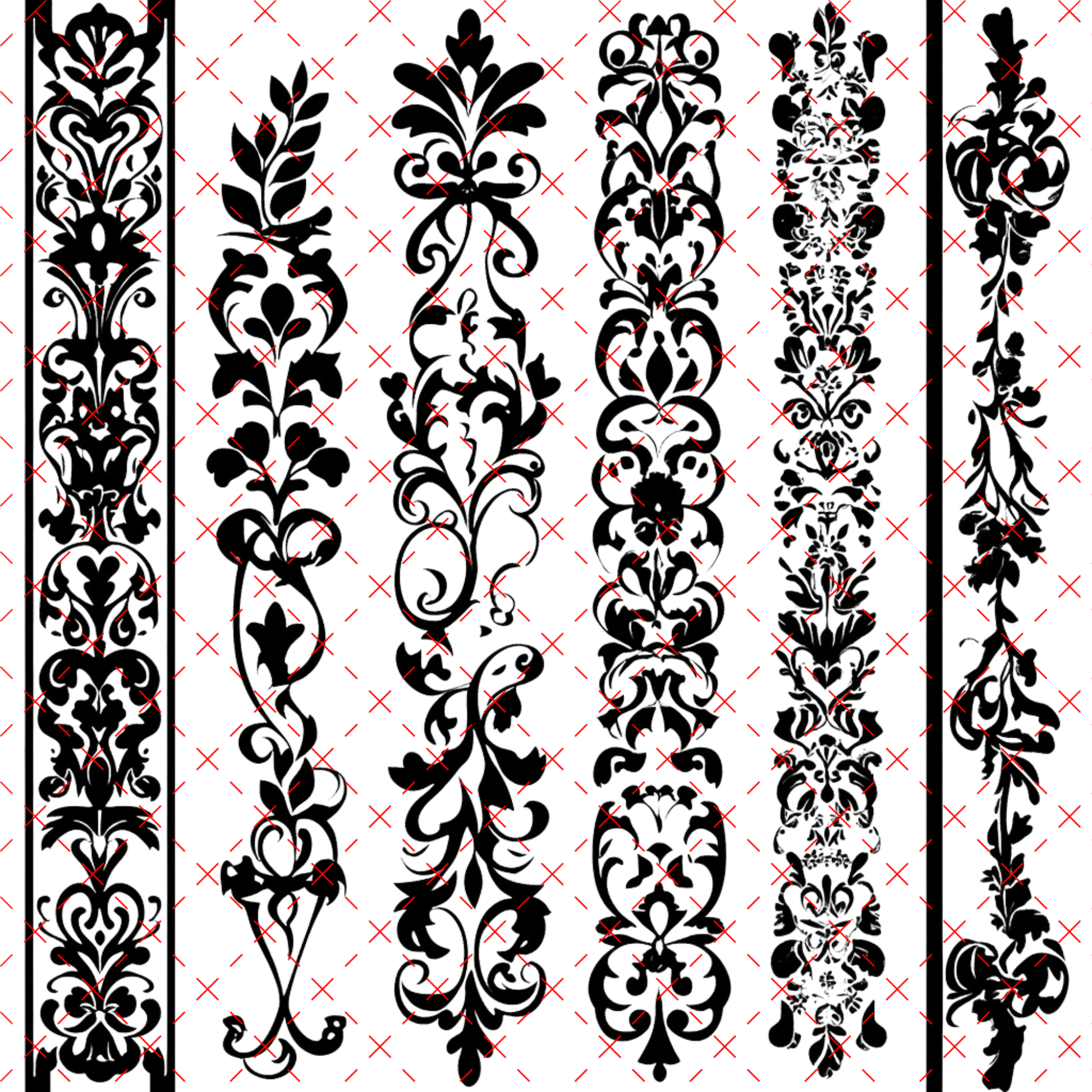 10X10 - 55 OUTLINES 6 - 216 Tumblers