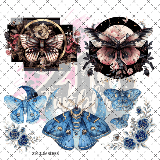 10X10 - 86 MOTHS - 216 Tumblers