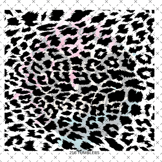 10X10 - 95 THROW DOWN LEOPARD - 216 Tumblers