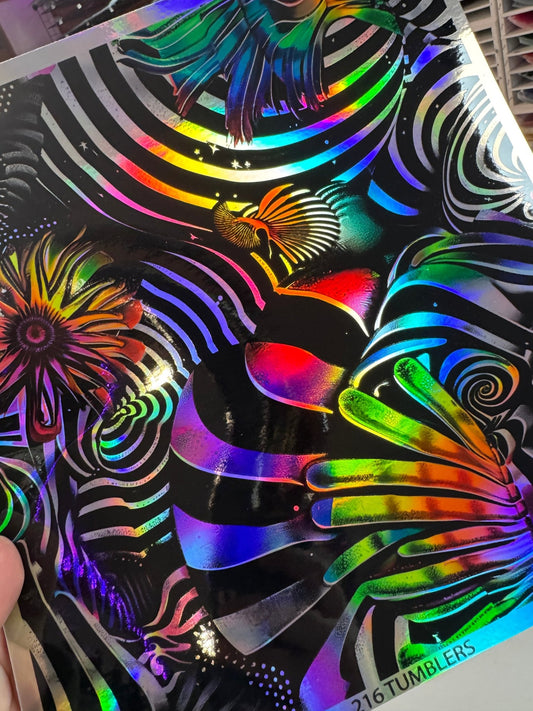 10X10 HOLOGRAPHIC V941 - 216 Tumblers