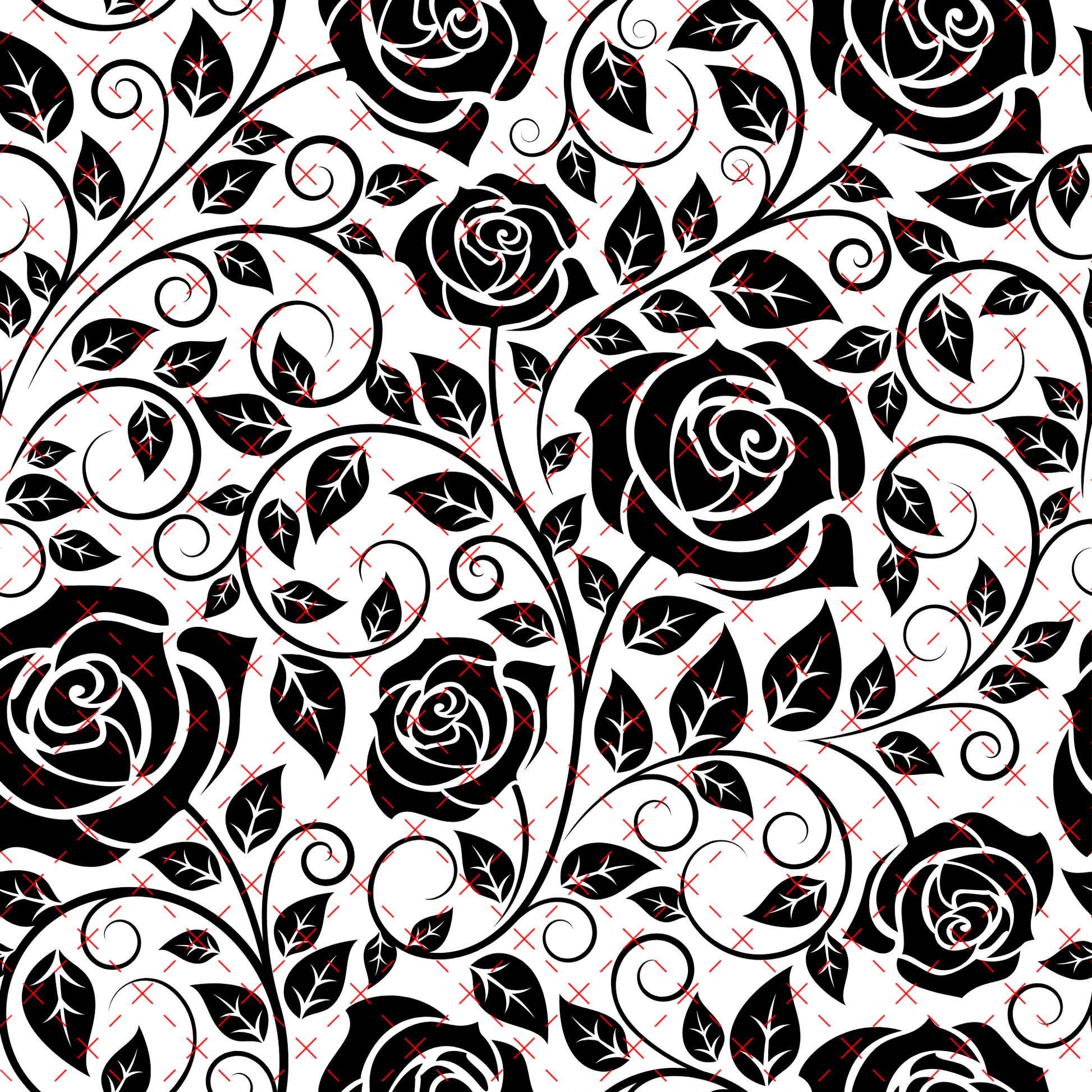 10X10 OUTLINES 17 TOOLED ROSE - 216 Tumblers