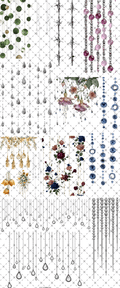 10x24 THEME SHEET - ULTIMATE DANGLES - 216 Tumblers