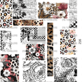 1109 MIXED MEDIA PRETTY - UVDTF - 216 Tumblers