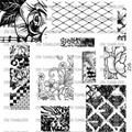 1110 MIXED MEDIA OUTLINES - UVDTF - 216 Tumblers