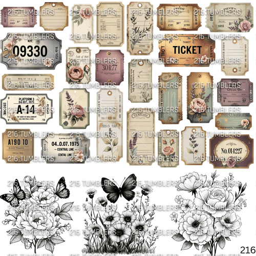 1120 TICKET TO PARADISE - 216 Tumblers