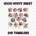 1162 GRAFFITI FLOWERS - 216 Tumblers