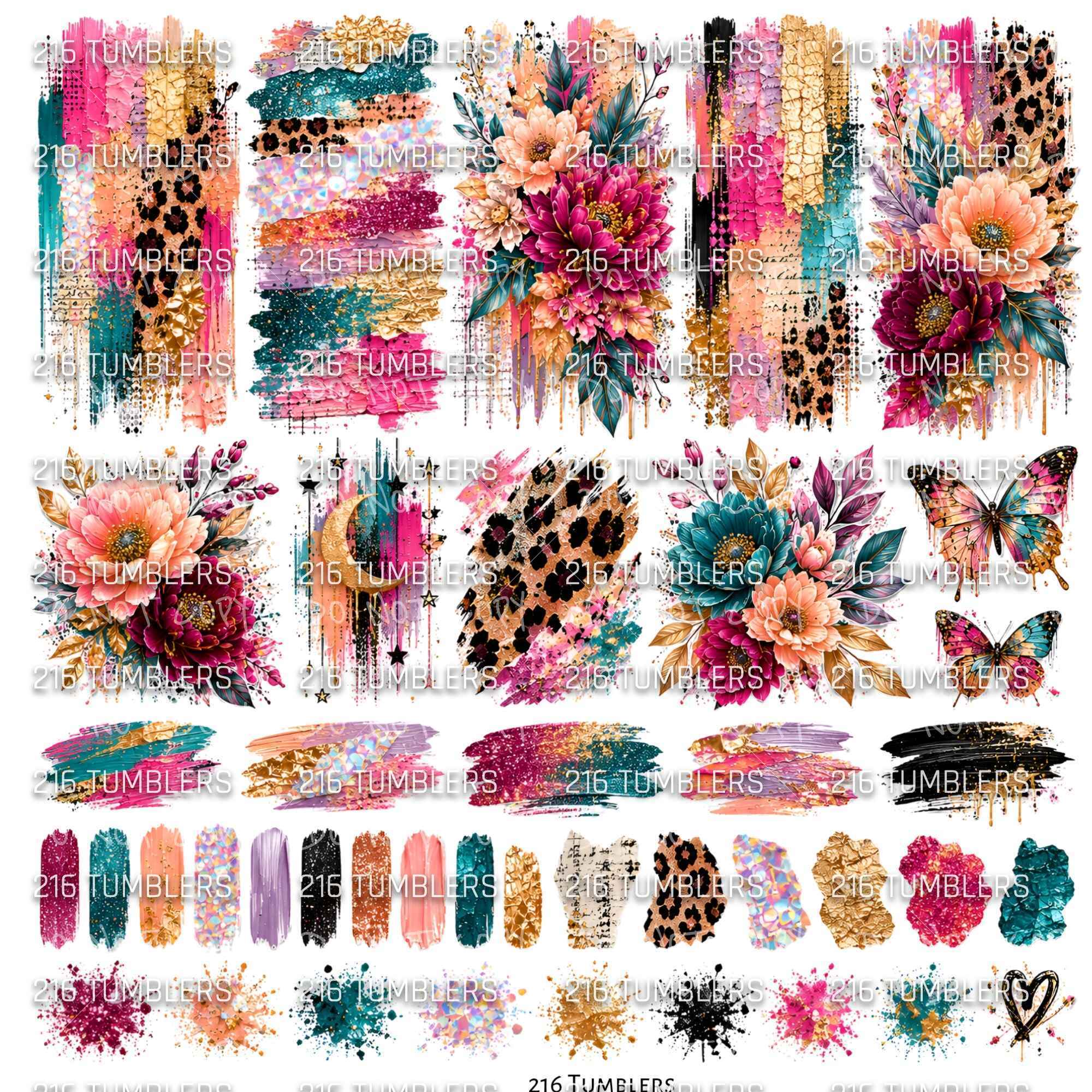 1173 KGD SWATCHES - 216 Tumblers