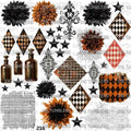 1187 HALLOW SHEET - 216 Tumblers