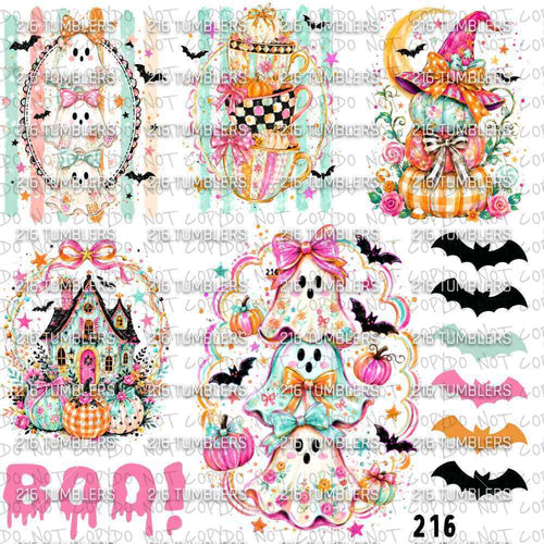 1196 SCARY CUTE - 216 Tumblers