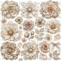1234 BURLAP AND LACE FLOWERS