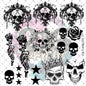 10X10- 120 Skull Outline