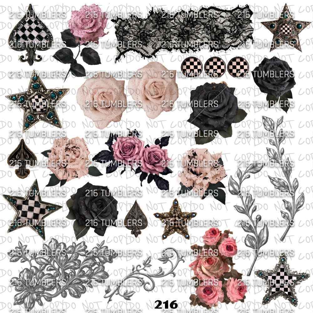 1219 DISCOUNTED** - 216 Tumblers