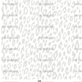 1274 OFF WHITE / GREY ISH LEOPARD STROKES - 216 Tumblers