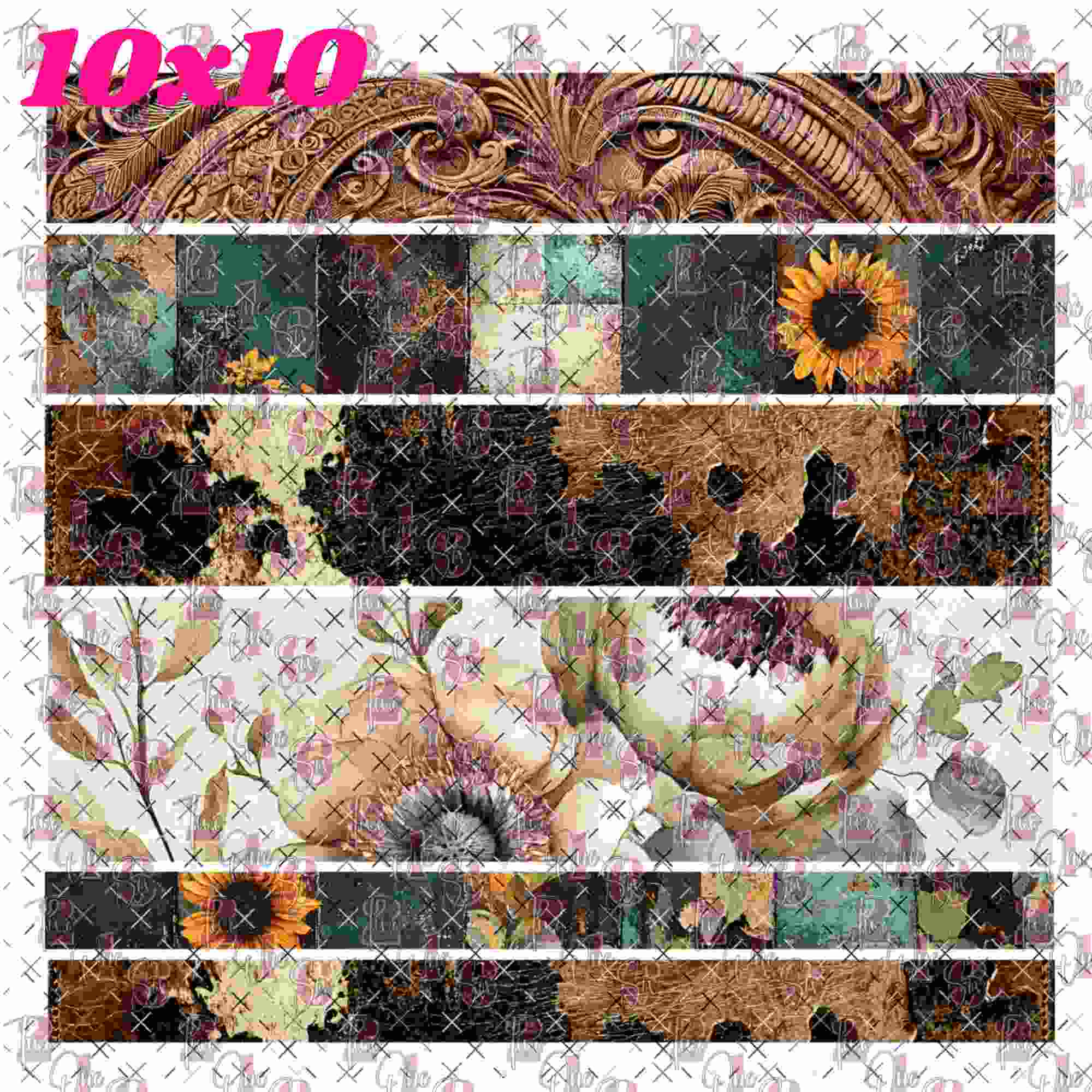 10X10- 115 Band Sheet