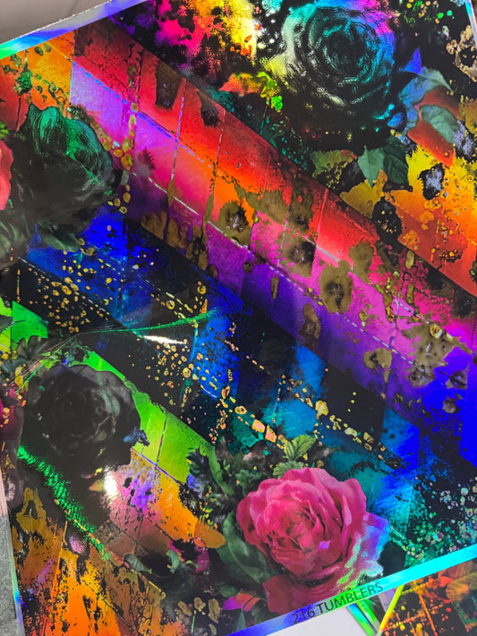 12X12 HOLOGRAPHIC V917 - 216 Tumblers