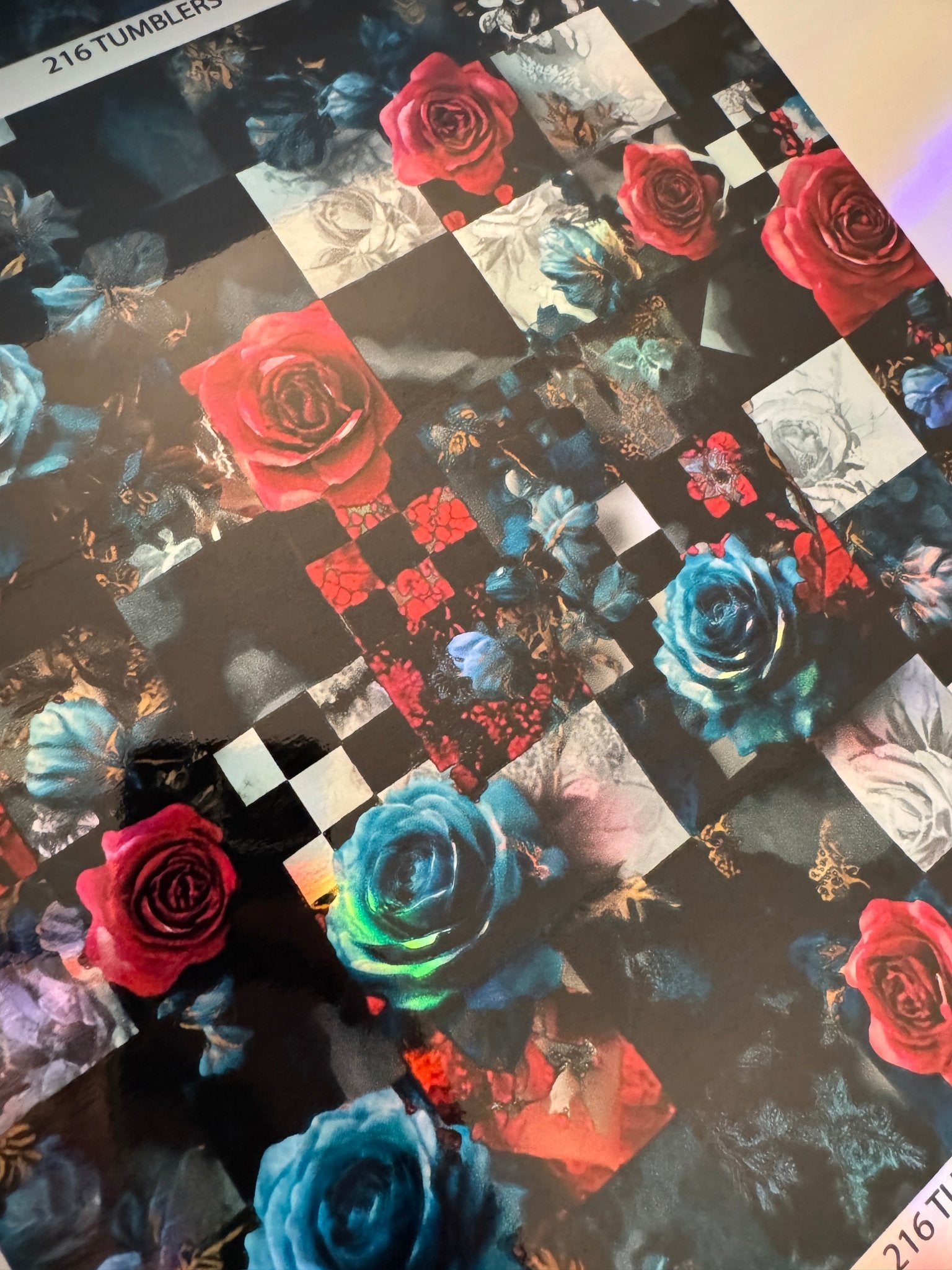 12X12 HOLOGRAPHIC V950 - 216 Tumblers