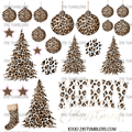 1308 CHRISTMAS W/ LEOPARD - 216 Tumblers