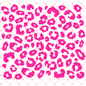 #10x10-60 Jagged Leopard PINK Big Sheet