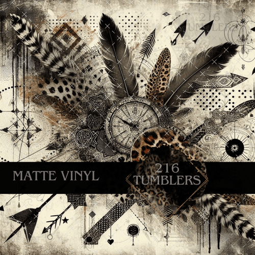 170 Timeless Feathers - 216 Tumblers