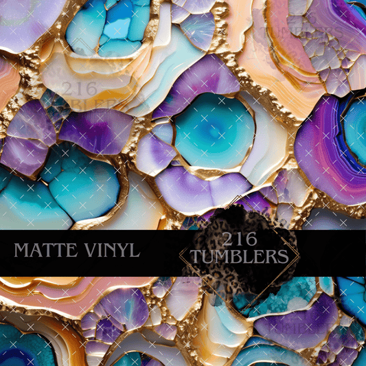 176 Rainbow Agate - 216 Tumblers