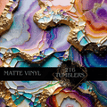177 Rainbow Geode - 216 Tumblers