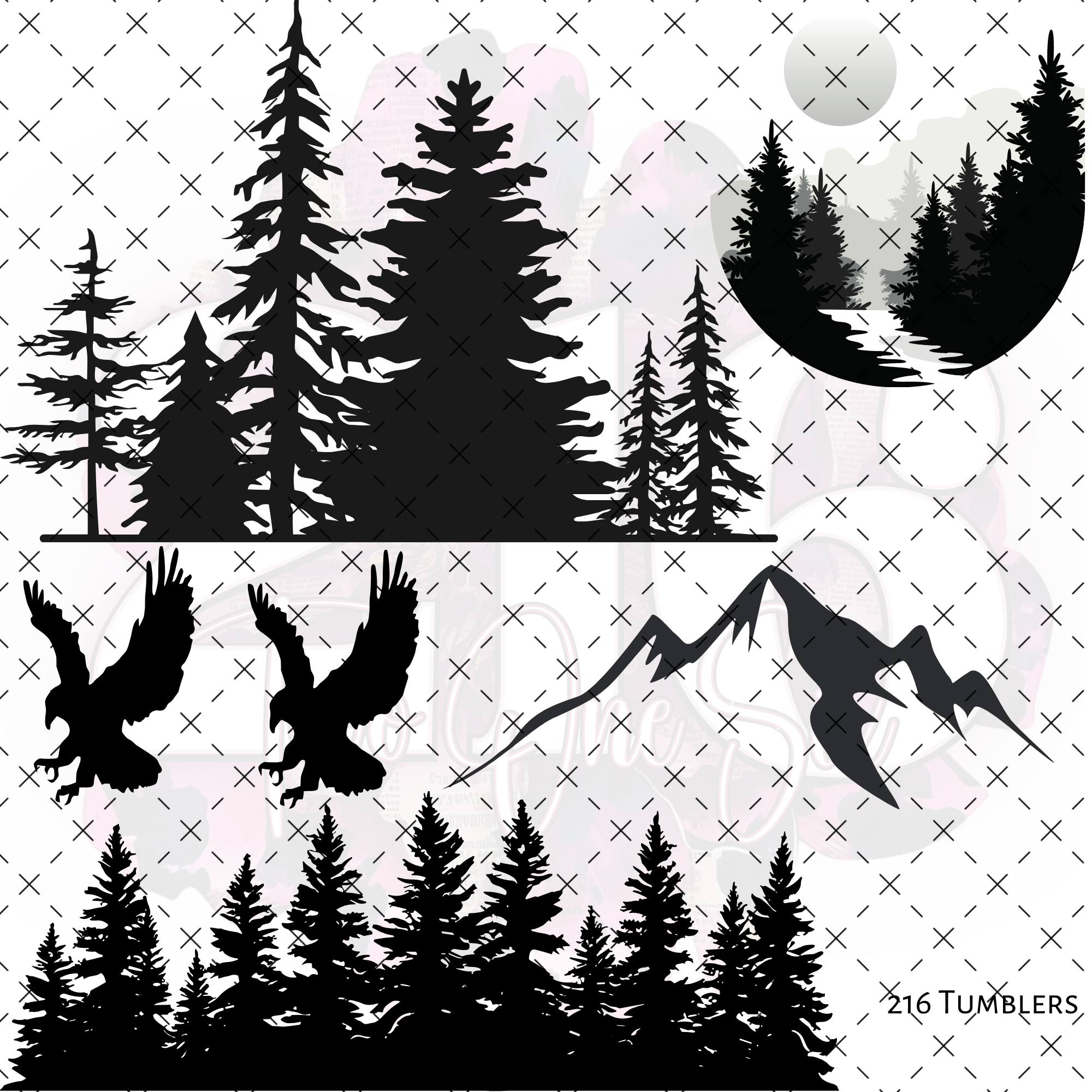 10X10- 182 WILDERNESS OUTLINES