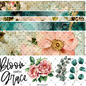 10X10- 189 BLOOM WITH GRACE BANDS