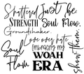 20 - 114 GST Inspired Words 2 - 216 Tumblers