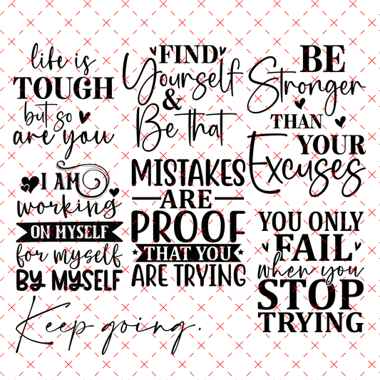 20 - 206 WORD SHEETS 5 - 216 Tumblers