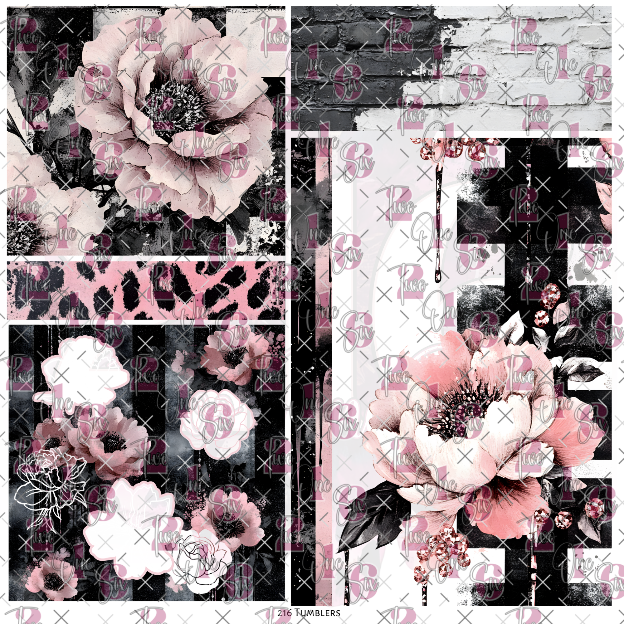 10X10- 209 GRUNGE FANTASY - PEEK A BOO