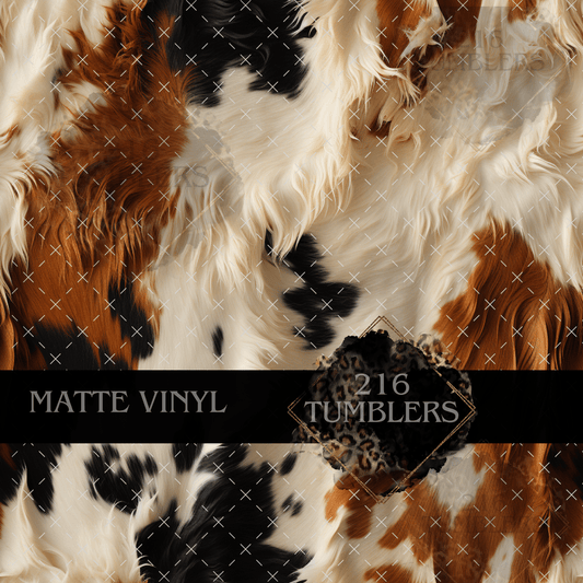 215 Cow Fur - 216 Tumblers