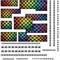 216 PRINT SHOP - 10X10 RAINBOW CHECKER - 216 Tumblers