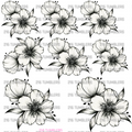1142 WHITE FLORALS