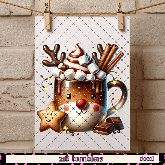 391 CHRISTMAS DECAL 4"