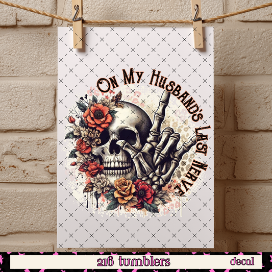 D 285 ON MY HUSBANDS LAST NERVE