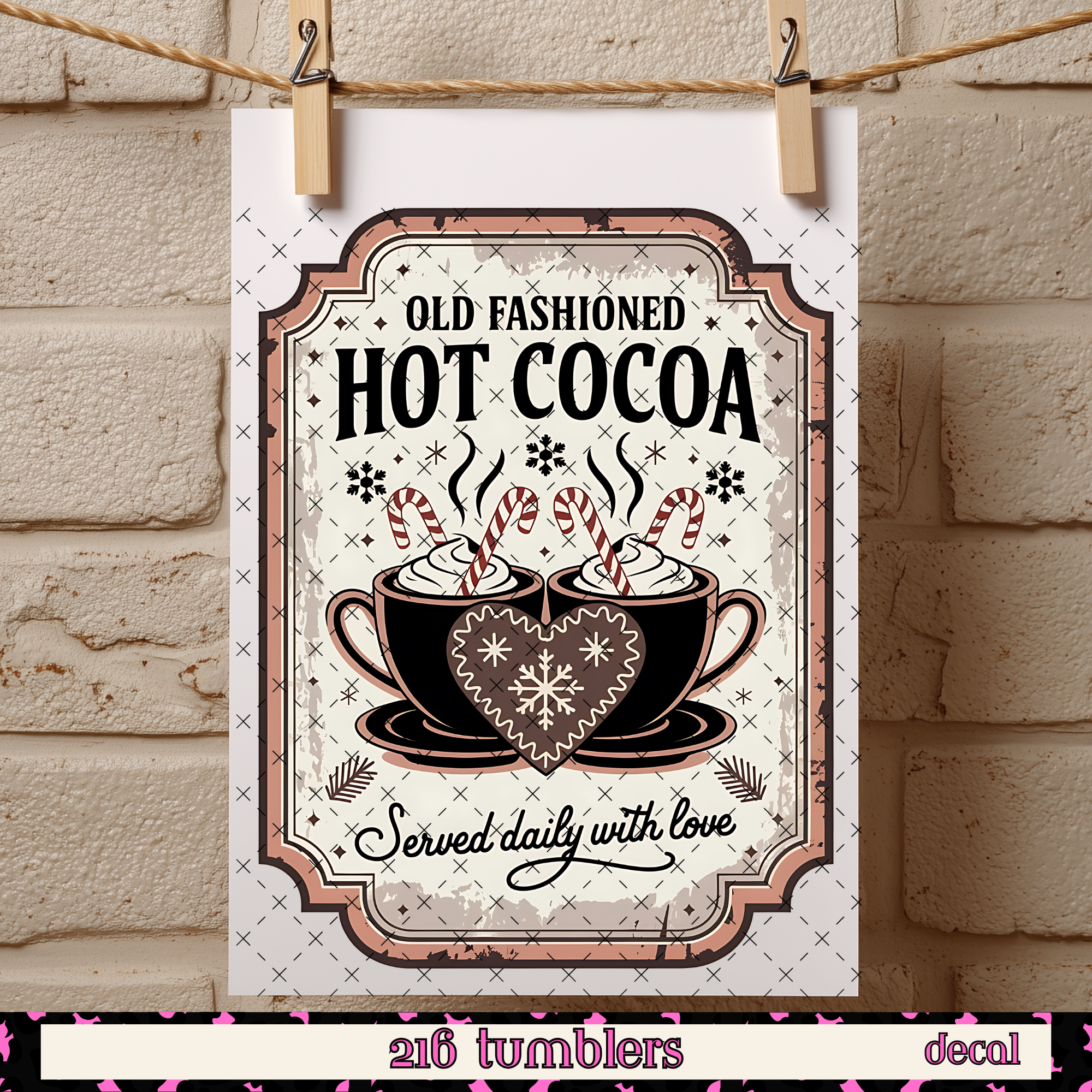 HOT COCA DECAL
