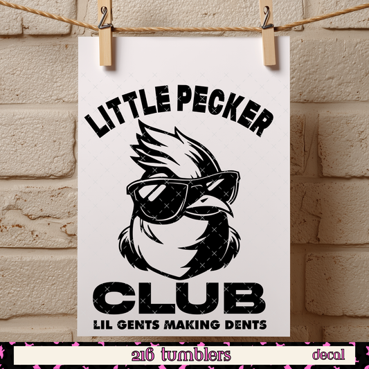 D 349 LITTLE PECKER CLUB