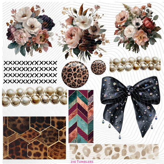 766 BOWS, PEARLS, FLOWERS AND MORE